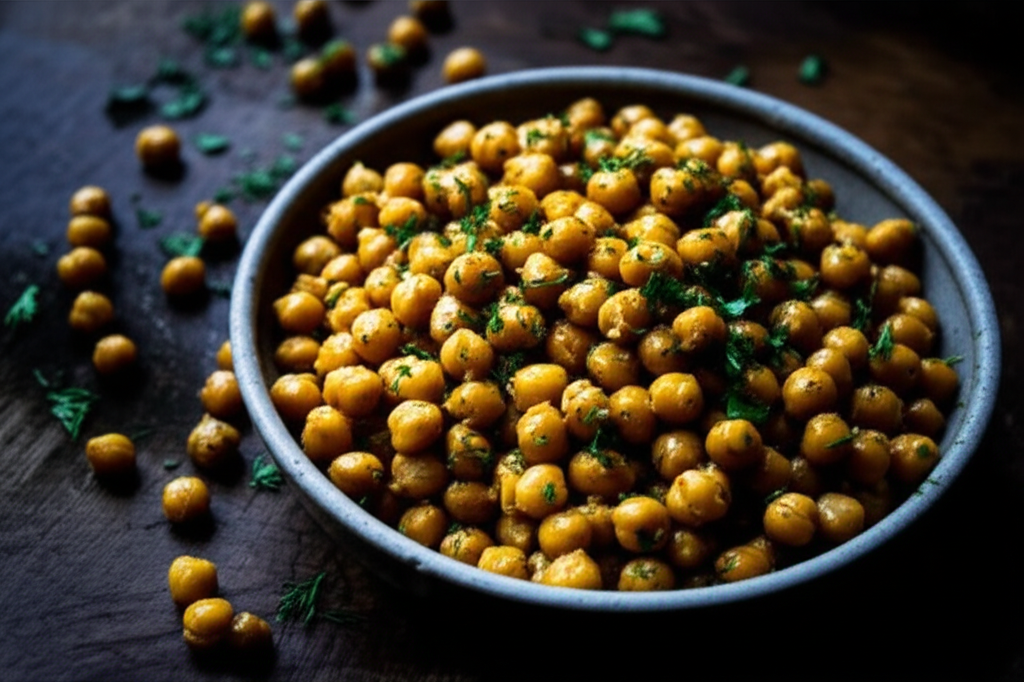 15‑Min Lemon Garlic Chickpeas